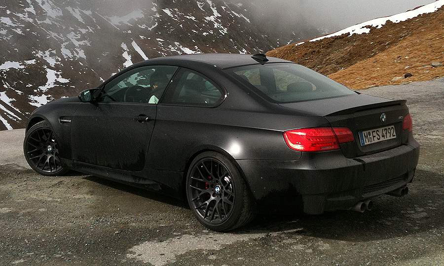 Blacked out bmw m3 #2